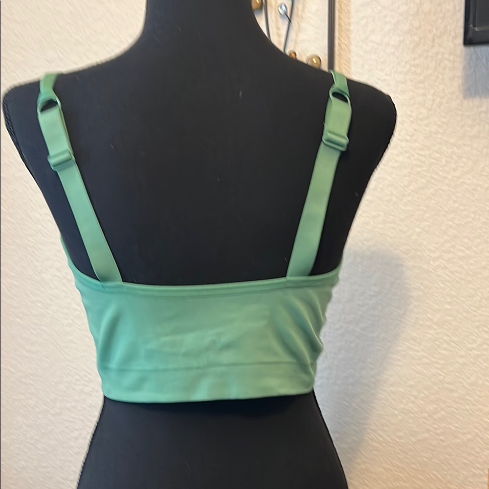 Cacique Green Crop Fitted Camisole (Bralette) - Picture 3 of 5